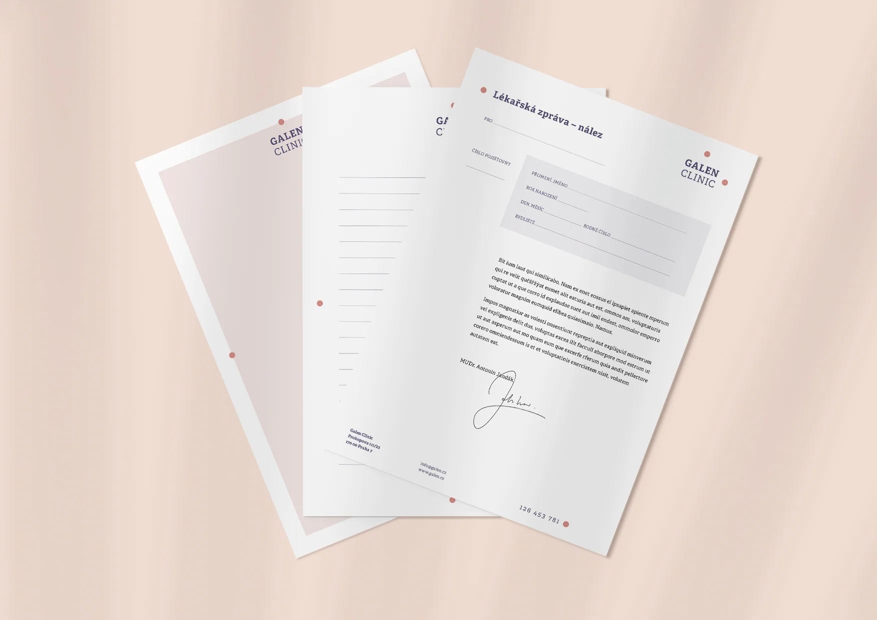 Galen Clinic — realizace 3